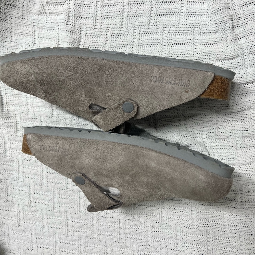 Birkenstock Boston slip-ons soft footbed 40 - Taupe/grey - Picture 6 of 7